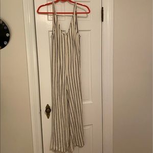 Pull&Bear Stripped Pant Romper